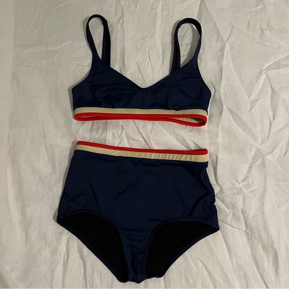 Solid & Striped Katie Bikini Top and Bottoms - Picture 4 of 6